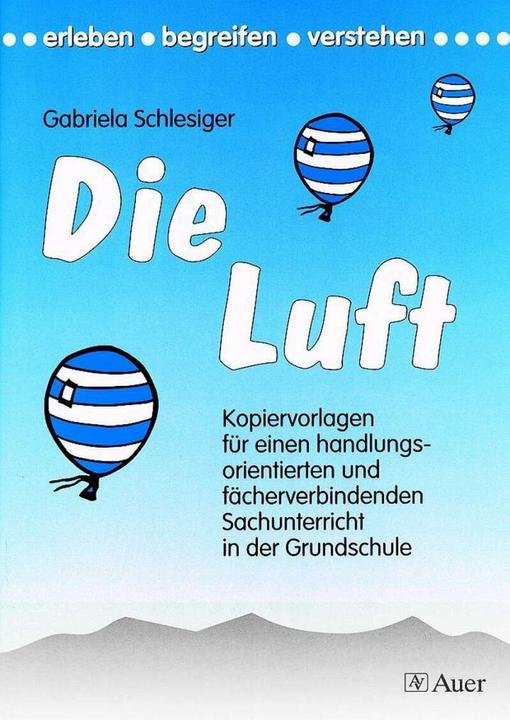 Produktbild Die Luft (Deutsch, Gabriela Schlesiger-Imbery, 2019)
