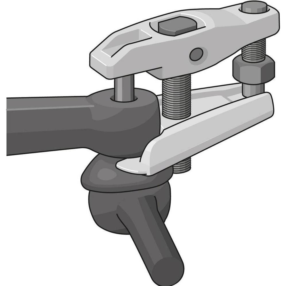 Gedore, Fahrzeug Werkzeug, 1.73/1 Universal-Kugelgelenkabzieher 65x23 mm