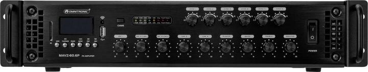 Actual product image Omnitronic MAVZ-60.6P ELA mixing amplifier