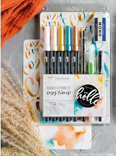 Actual product image Tombow Blended Lettering (Multicoloured, 6 x)