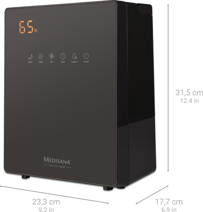 Produktbild Medisana AH 675 Luftbefeuchter mit Hygrometer