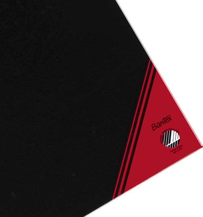 Actual product image Bantex Landré A5 china hard cover exercise book (A5, Plain, Hardcover)