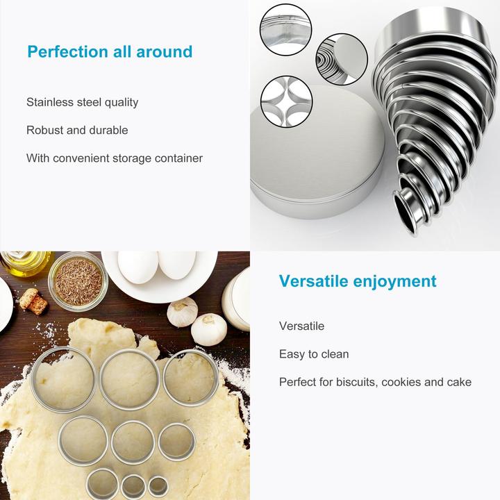 Immagine prodotto Intirilife 12-teiligs Ausstechformen Set