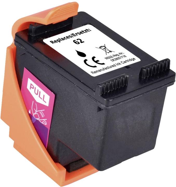 Produktbild Renkforce Tinte ersetzt HP 62 (C2P04AE) Kompatibel Schwarz RF-I-HP62BK RF-57060 (BK)