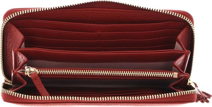 Actual product image Coccinelle Tassel Zip Around Wallet