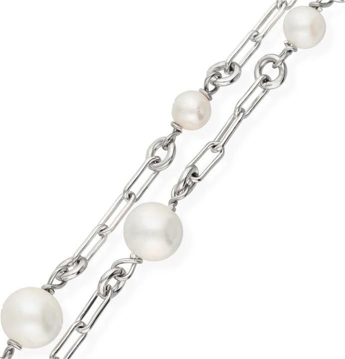 Immagine prodotto Carat Pearls (17 cm, Argento, Perle)