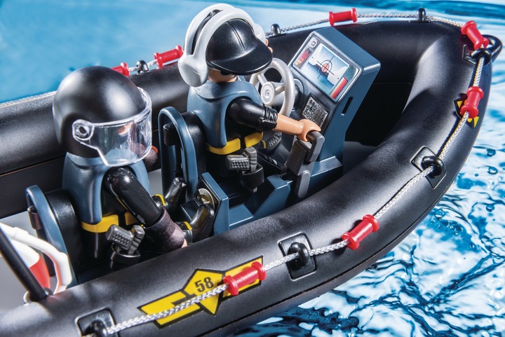 Produktbild Playmobil SEK-Schlauchboot (9362)