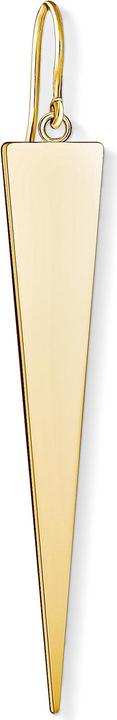 Thomas Sabo Boucle d'oreille simple triangle or (Argent)