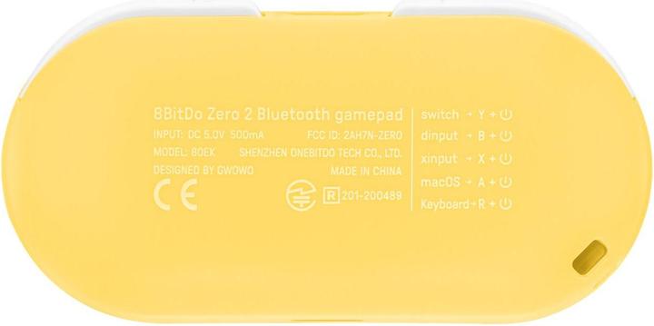 Actual product image 8bitdo Zero 2 (Switch, Mac, PC, Android)
