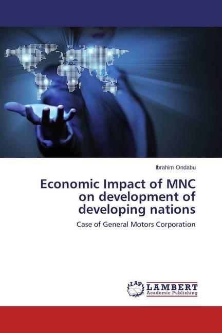 Image du produit Economic Impact of MNC on development of developing nations (Allemand, Ibrahim Ondabu, 2015)