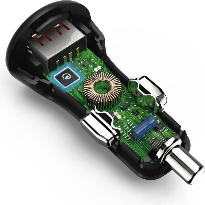 Thumbnail - Hama Kfz-Ladegerät "Qualcomm Quick Charge 3.0", Auto Adapter, Schwarz