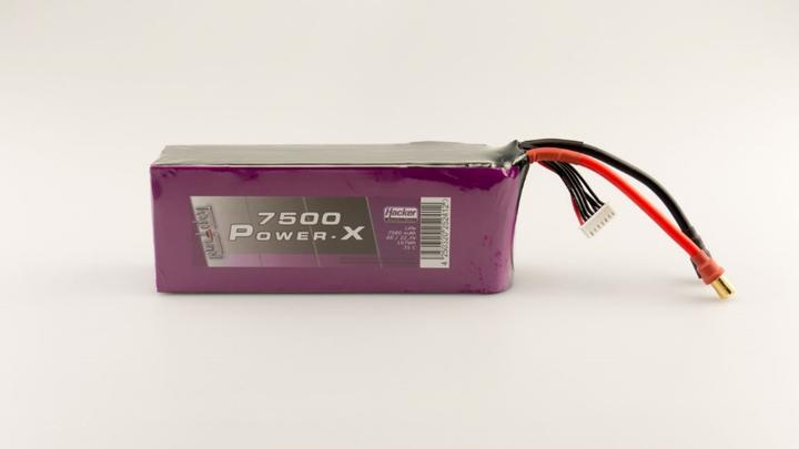 Immagine prodotto Hacker Batteria TopFuel LiPo 22.2V 7500mAh 35C (22.20 V, 7500 mAh)