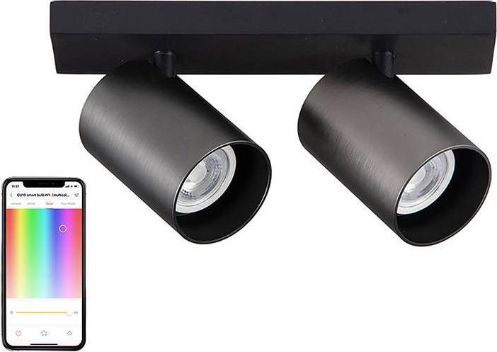 Actual product image Yeelight Spotlight (2 zarówki) Czarna (700 lm, GU10)