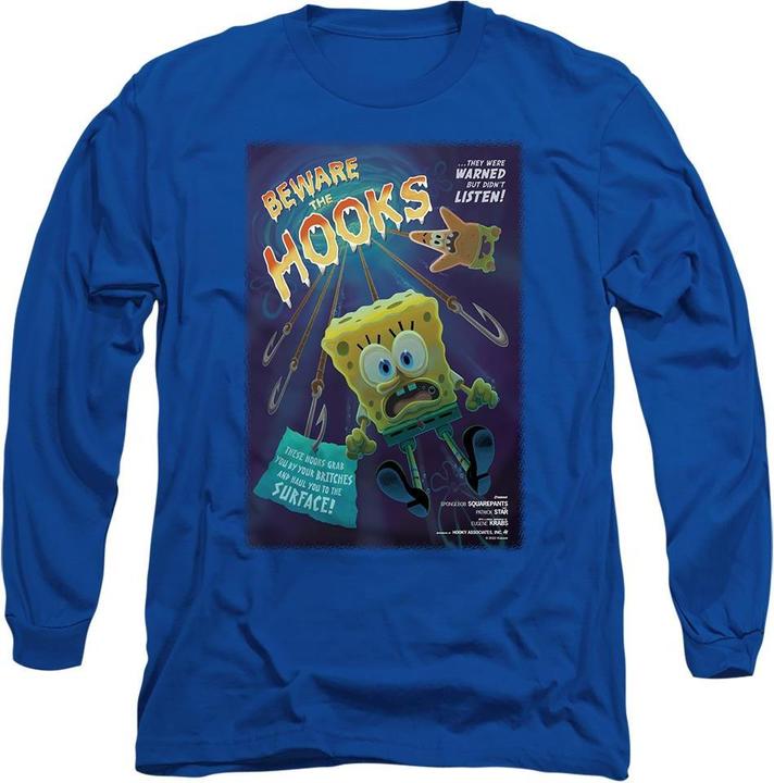 Produktbild Spongebob Squarepants Beware The Hooks TShirt (XXL)