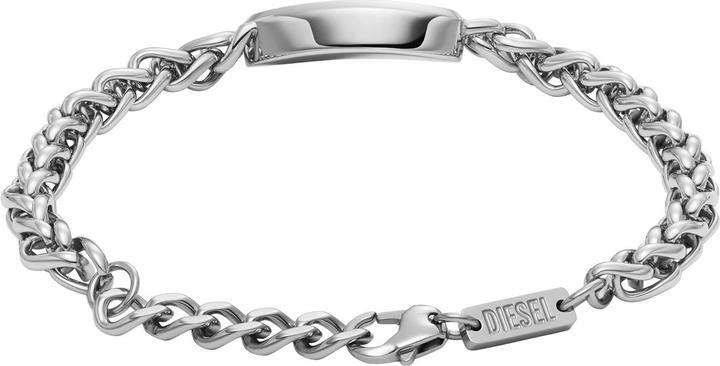 Immagine prodotto Diesel Bracciale in acciaio (19 cm, Acciaio inossidabile)