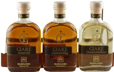 Image du produit Marzadro Grappa Giare Set (3 x 20 cl)