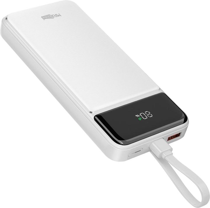 Image du produit Max Excell Powerbank 10000mAh 2xUSB-A/USB-C LED Display (10000 mAh, 22 W)