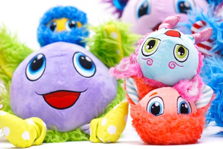 Actual product image Simba Furlocks Mini Plush Monster Assorted (20 cm)