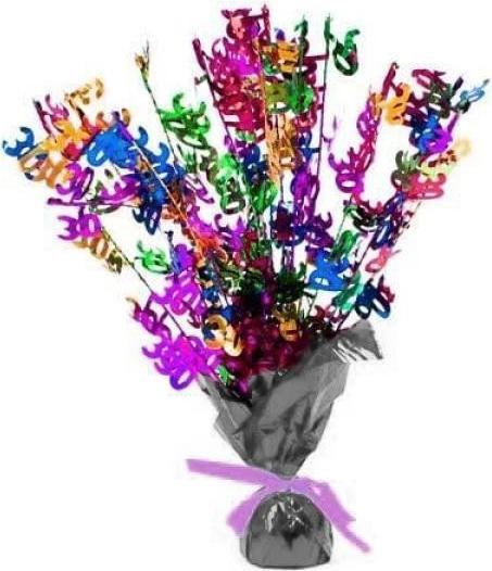 Actual product image Generic Foil Spray 30th Birthday Party Centrepiece