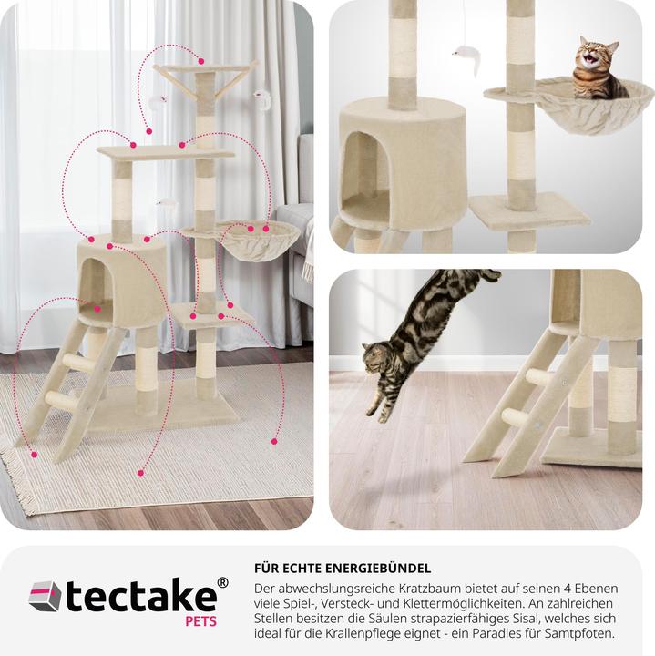 Actual product image tectake Dominik (144 cm, Beige)