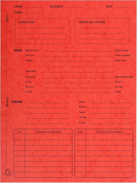 Produktbild Exacompta Sammelmappen - Aktendeckel (25 x 32 cm, 25x)