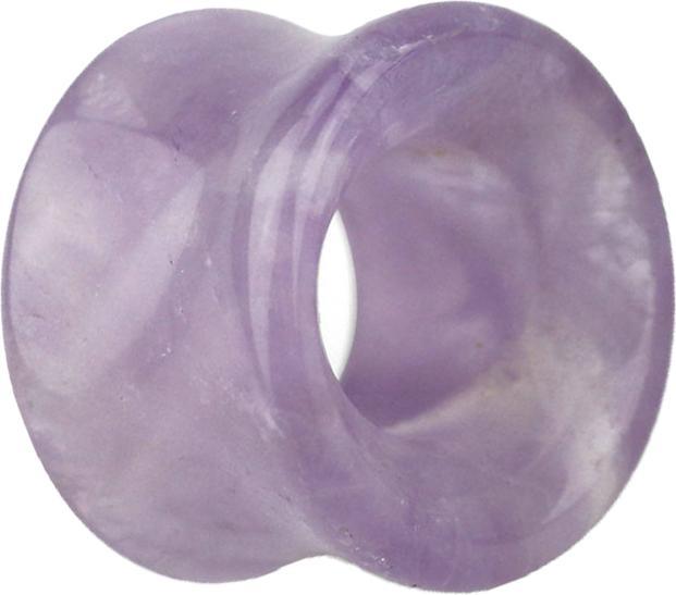 Image du produit Star Piercing Tunnel flare en pierre d'améthyste (sans laiton, Minéral)
