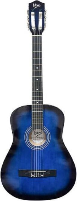 Produktbild No Name V-TONE CG ONE BB 4/4 blueburst Konzertgitarre (Konzertgitarre, ABS, Kunststoff, Lindenholz, Nylon, Okoume)