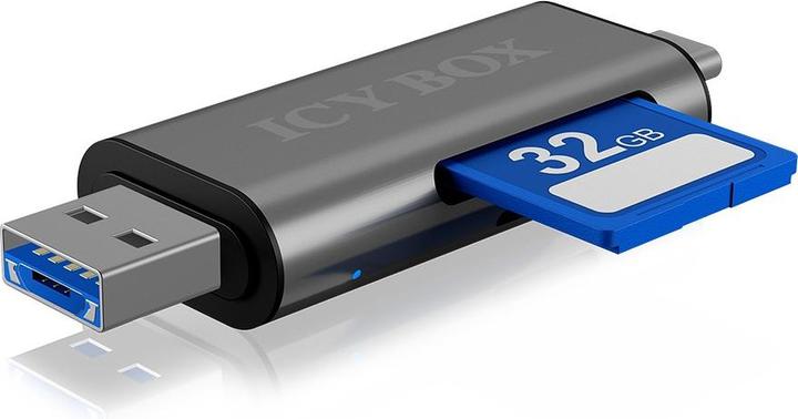 Produktbild Icy Box Ib-Cr200-C Sd (USB, USB 2.0 Micro-B)