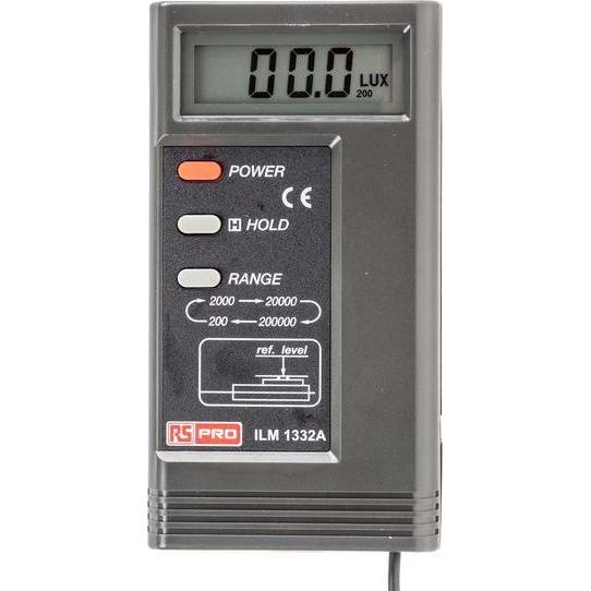 Rs Pro, Detektor, Light Meter LCD Display