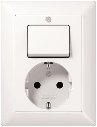 Actual product image JUNG SCHUKO socket outlet
