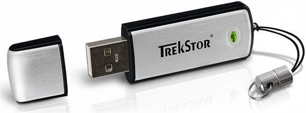 Produktbild Trekstor CS USB 2.0 Stick mit mech. Schreibschutz (16 GB, USB 2.0)