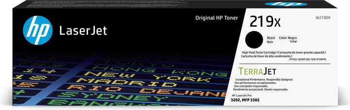 Produktbild HP 219X Schwarz Original LaserJet-Tonerkartusche mit hoher Reichweite, Schwarz, 1 Stück(e) (BK)