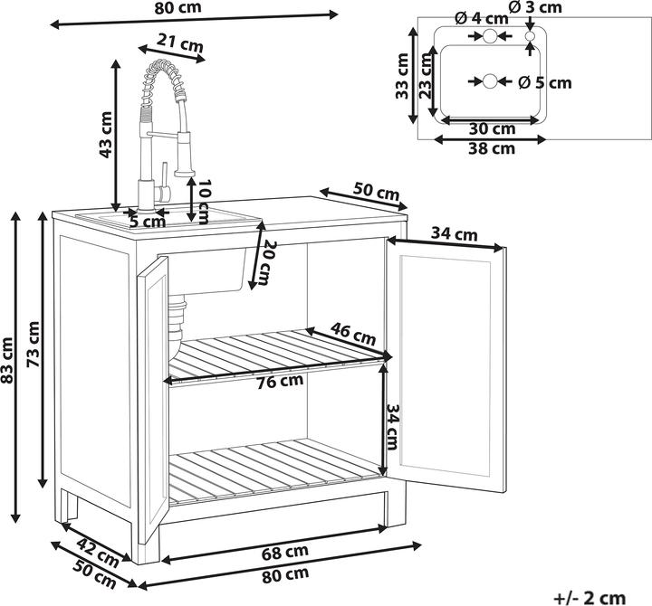Image du produit Beliani Brucoli