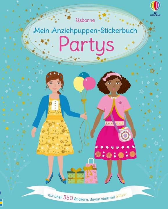 Produktbild Mein Anziehpuppen-Stickerbuch: Partys