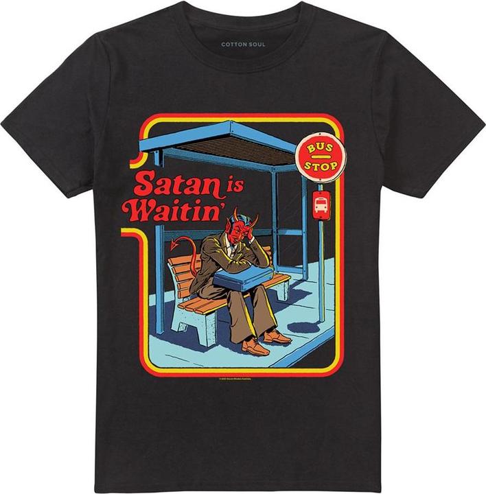 Produktbild Steven Rhodes Satan Is Waitin' TShirt (S)