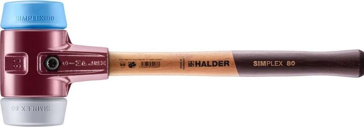 Actual product image Halder SIMPLEX soft-face hammer with TE housing and wooden handle (2760 g)