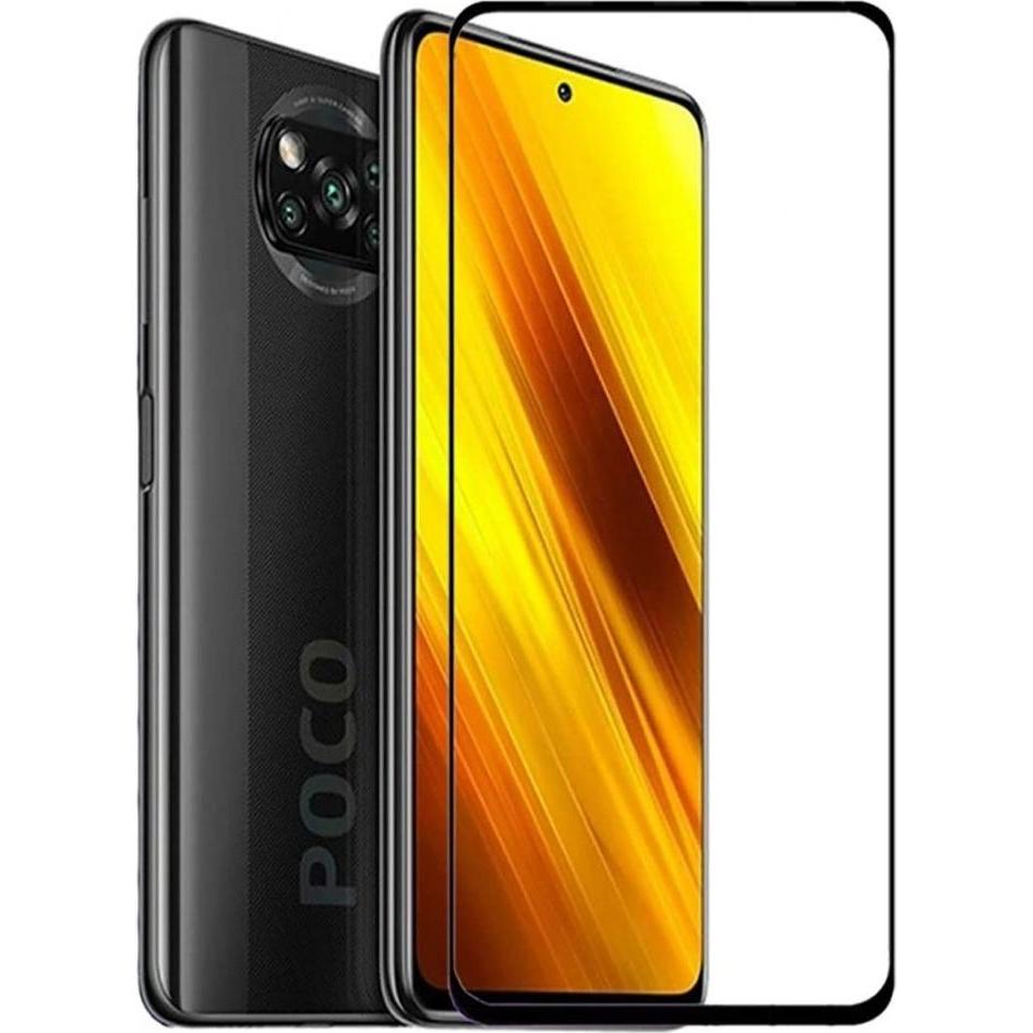 Thumbnail - Screenguard Xiaomi Poco X3 Full Screen Panzerglas Schutzfolie 2.5D 9H (1 Stück, Xiaomi Poco X3), Smartphone Schutzfolie,...