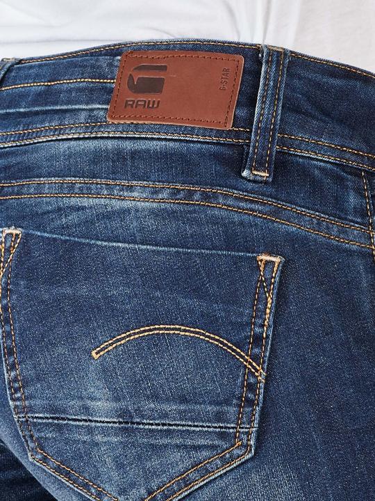 Produktbild G-Star Midge Saddle Mid Straight Jeans Neutro dk aged (W24/L34)