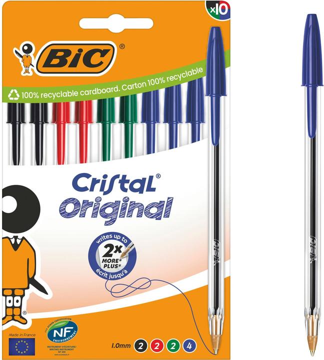 Image du produit Bic Cristal (Transparent, 10 x)