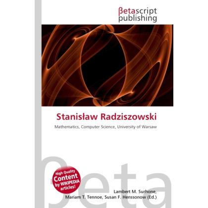 Stanis aw Radziszowski, Fachbücher