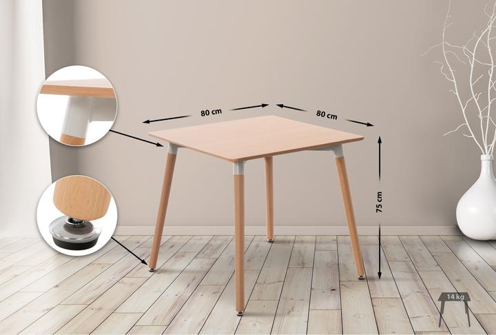 Produktbild CLP Viborg (80 x 80 x 75 cm)