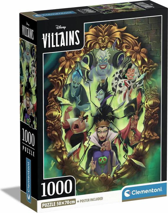 Immagine prodotto Clementoni Disney Villains (1000 pezzi)