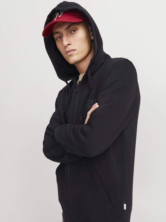 Produktbild Jack & Jones Jjecorp Logo Sweat Zip Hood (M)