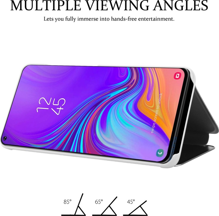 Immagine prodotto Cadorabo Copertina per specchietto retrovisore Smart View a libro (Samsung Galaxy A8s)