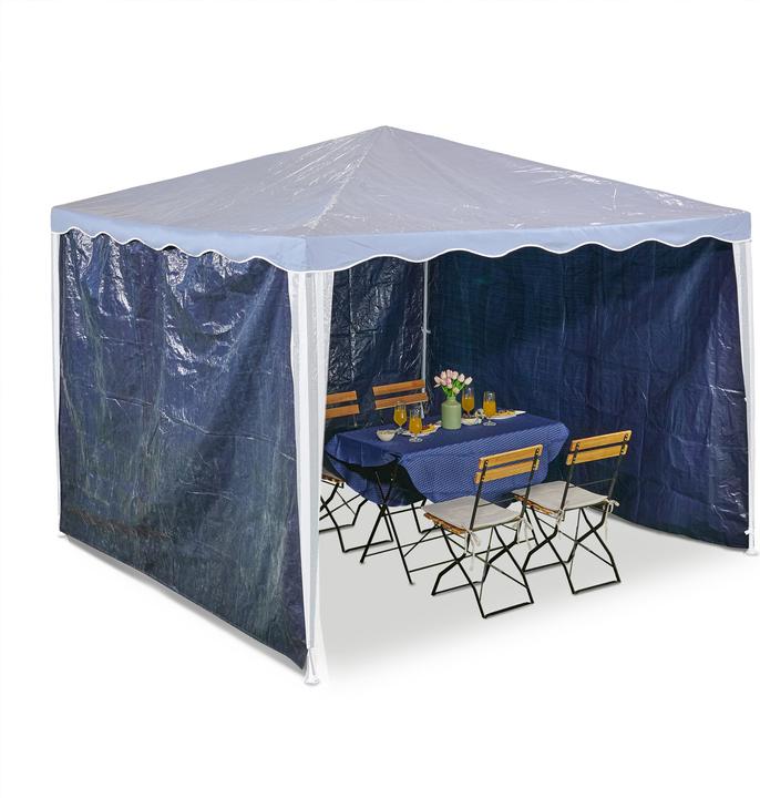 Relaxdays 3x éléments latéraux du pavillon (300 cm)