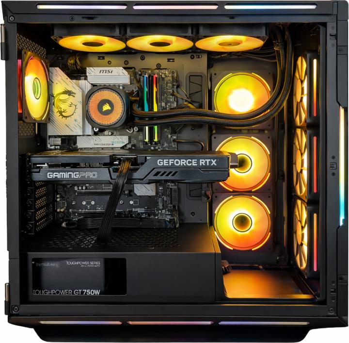 Actual product image Avlano TITAN High-End Gaming PC AMD RTX 5090 (4000 GB, 128 GB, GeForce RTX 5090)