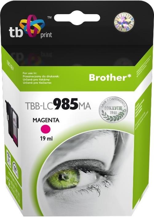 Actual product image Tusz do Brother LC 985 TBB-LC985MA MA (M)