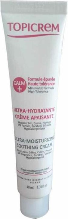Actual product image Topicrem Calm+ Light Soothing Cream (40 ml, Day cream)