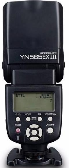 Actual product image Yongnuo YN-565EX III (Plug-on flash, Various)