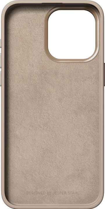 Actual product image Nudient Back Cover Bold Case iPhone 15 Pro Max Linen Beige (Apple iPhone 15 Pro Max)